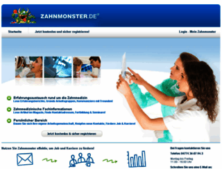 zahnmonster.de screenshot