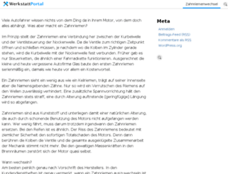 zahnriemenwechsel.org screenshot