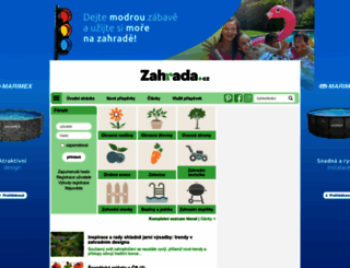zahrada.cz screenshot