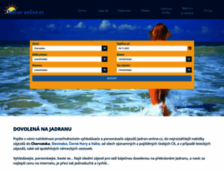zajezdy.jadran-online.cz screenshot