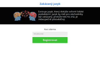 zakazanyjazyk.cz screenshot