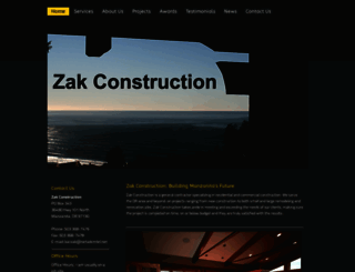 zakconstruction.net screenshot