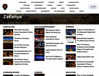 zakenya.com screenshot