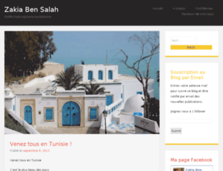 zakiabensalah.wordpress.com screenshot