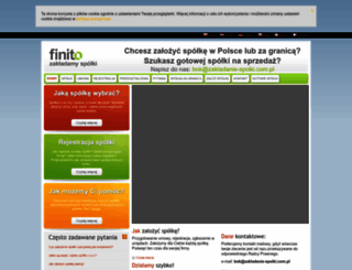 zakladanie-spolki.com.pl screenshot