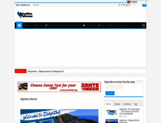zakynthosinformer.com screenshot
