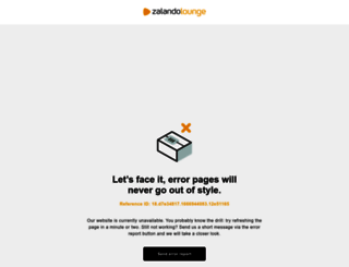 zalando-lounge.be screenshot