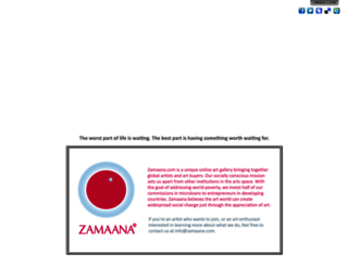 zamaana.com screenshot