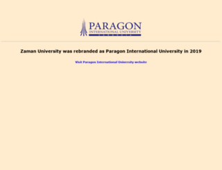 zamanuniversity.edu.kh screenshot