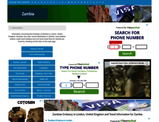 zambia.embassyhomepage.com screenshot