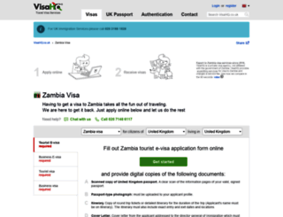 zambia.visahq.co.uk screenshot