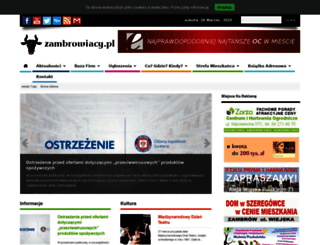 zambrowiacy.pl screenshot