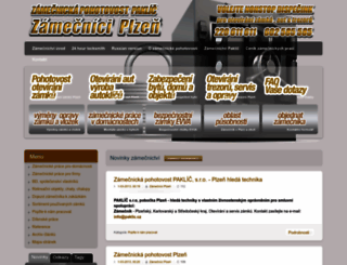 zamecnici-plzen.cz screenshot