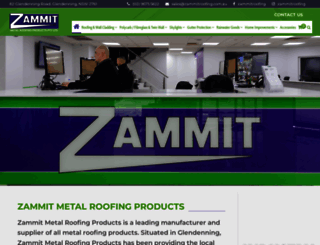 zammitroofing.com.au screenshot