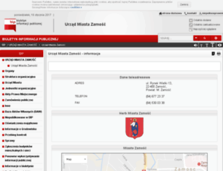 zamosc.um.gov.pl screenshot