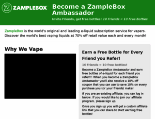 zamplebox.leaddyno.com screenshot