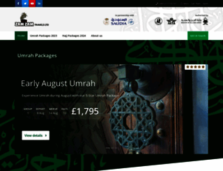 zamzamtravels.org.uk screenshot
