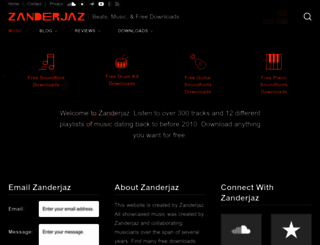 zanderjaz.com screenshot