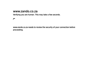 zando.co.za screenshot