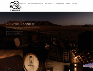 zannier.com screenshot