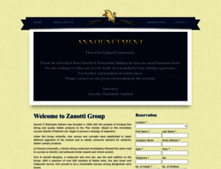 zanottigroup.com screenshot