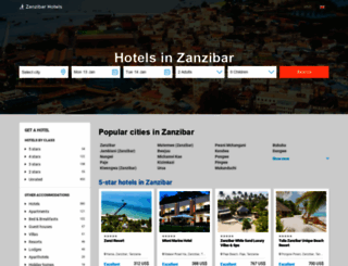 zanzibarhotelstoday.com screenshot