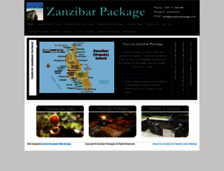 zanzibarpackage.com screenshot