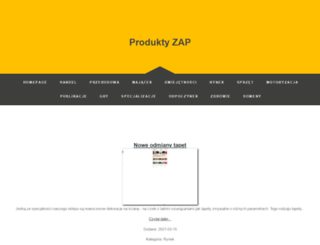 zap-produkt.pl screenshot