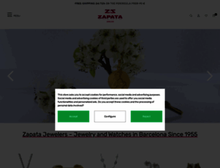 zapatajoyeros.com screenshot
