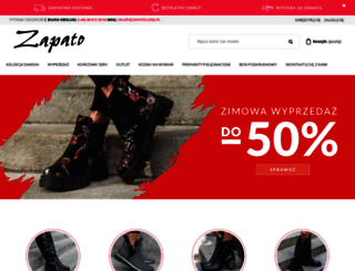 zapato.com.pl screenshot