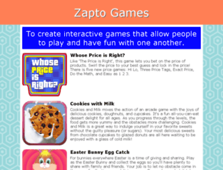 zaptogames.com screenshot