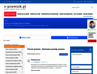 zapytaj.e-prawnik.pl screenshot