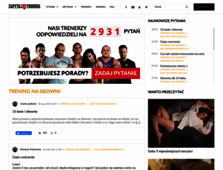 zapytajtrenera.pl screenshot
