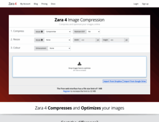 zara4.com screenshot