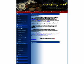 zarabiaj.net screenshot