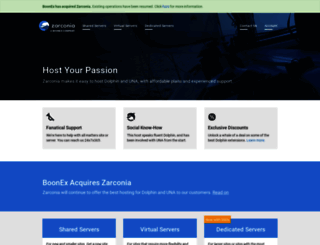 zarconia.net screenshot