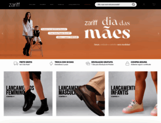 zariff.com.br screenshot