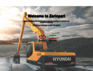 zarinpart.com screenshot