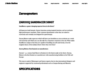 zarooqmotors.com screenshot