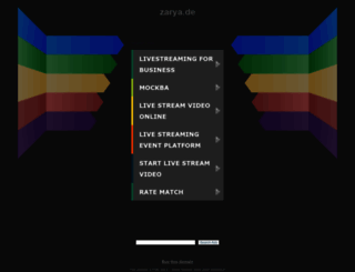 zarya.de screenshot