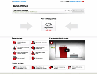 zaufanefirmy.pl screenshot