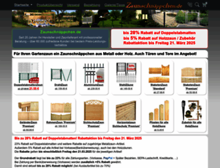 zaunschnaeppchen.de screenshot