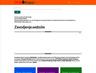 zavodjenje.website.domreaper.com screenshot