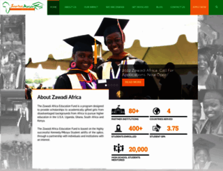 zawadiafrica.org screenshot