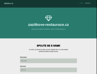 zazitkove-restaurace.cz screenshot
