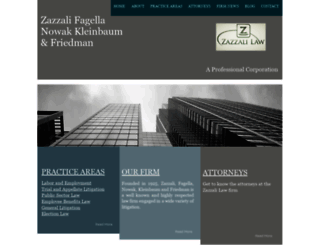 zazzali-law.com screenshot
