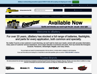 zbattery.com screenshot