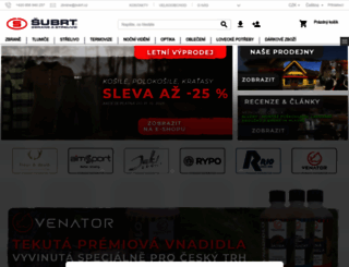 zbrane.subrt.cz screenshot