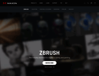 zbrush.com screenshot