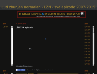 zbunjenludnormalan.blogspot.com screenshot
